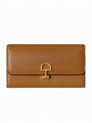 Gucci Softbit Continental Wallet Coffee