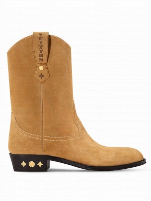 Louis Vuitton Unisex LV Rider Boot 1AD7PH Khaki
