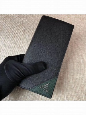 Prada Leather Men's Document Holder Wallet 2MV836 2M0836 16
