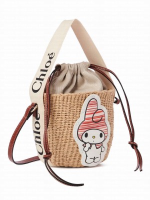 Chloe x My Melody For Small Woody Basket Coffee