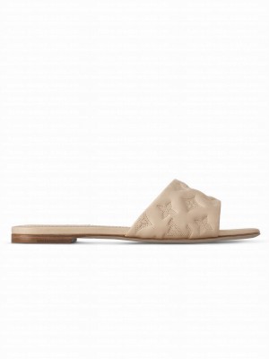 Louis Vuitton Women's Neo Revival Flat Mule 1ACM7S Apricot