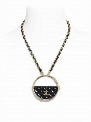 Chanel Women's Necklace AB9845 Black