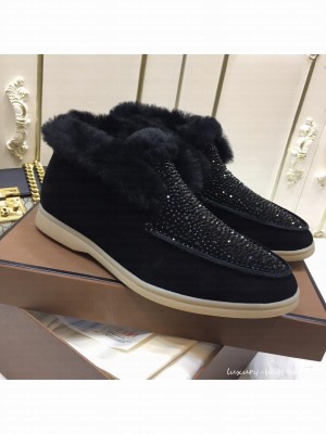 Loro Piana Open Walk Suede Calf Skin-15