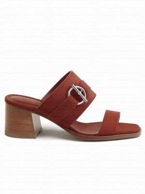 Hermes Women's Kute 60 Sandal Mauve