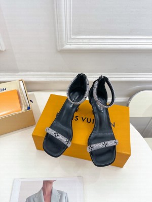Louis Vuitton Sparkle 9.5cm Heel Sandals 2023 021