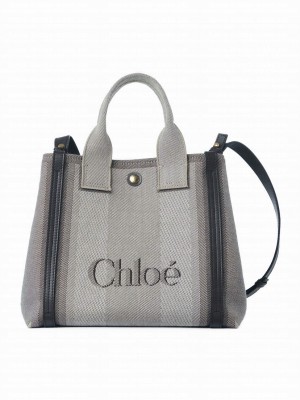 Chloe Small Carry Tote Bag 25US911 Gray