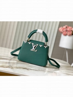 Louis Vuitton Capucines Mini M11341 green