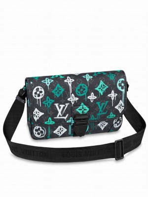 Louis Vuitton Archy Messenger MM M21394 Green