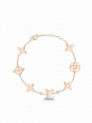 Louis Vuitton Idylle Blossom Monogram Bracelet Q95588 Red