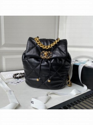 CHANEL 19 BACKPACK AS4223 black