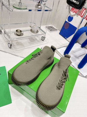 Bottega Veneta Unisex Ripple Tech Knit Lace-up Sneakers 2022 Collection 01