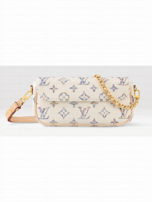 Louis Vuitton Wallet on Chain Ivy M83499 Multicolor White