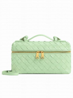 Bottega Veneta Bang Bang Vanity Case Green