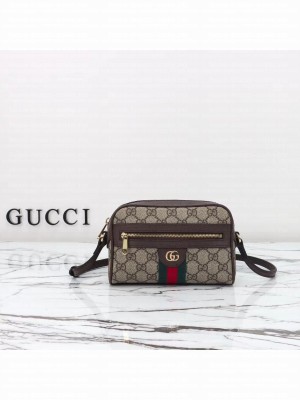 Gucci Ophidia GG mini bag 517350 Sapphire brown