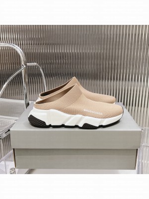 Balenciaga Unisex Speed Recycled Knit Mule Slip-On Sneakers 03