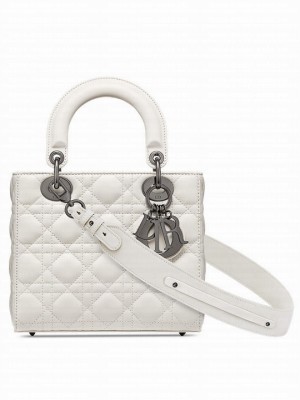 Christian Dior Lady Dior My Abcdior Bag Cream