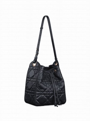 Christian Dior Medium D-Motion Bag Black