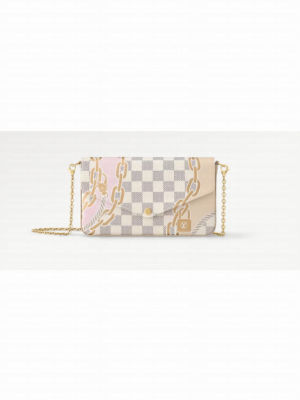 Louis Vuitton Felicie Pochette New Spring Collection - Nautical N40466