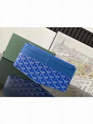 Goyard Insert Louise Wallet Blue