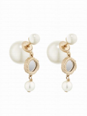 Christian Dior Women's Dior Tribales Earrings White