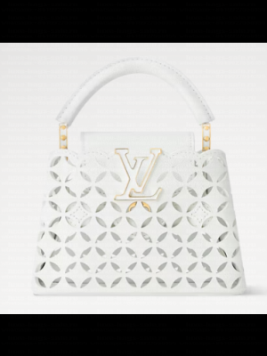 Louis Vuitton Capucines Mini M25497 Lily White