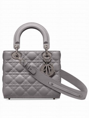 Christian Dior Lady Dior My Abcdior Bag Gray