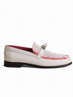 Hermes Women's Destin Loafer Pink