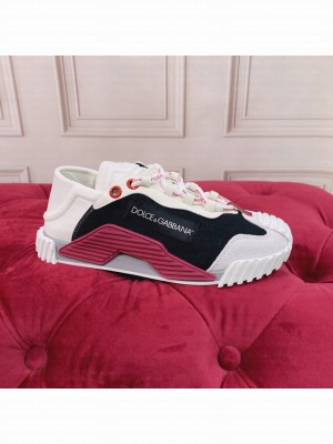 DOLCE & GABBANA NS1 SLIP ON SNEAKERS IN MIXED MATERIALS 2022 02