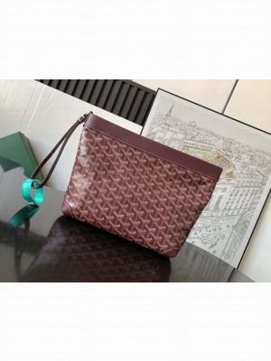 Goyard Conti pouch Burgundy