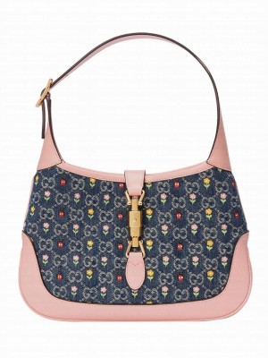 Gucci Jackie 1961 Small Shoulder Bag Blue