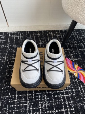 MOON BOOT PARK ICON WHITE SNEAKERS
