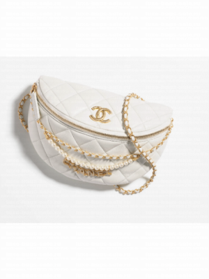 Chanel WAIST BAG AS4991 White