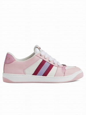 Gucci Women's Screener Sneaker 677423 Pink