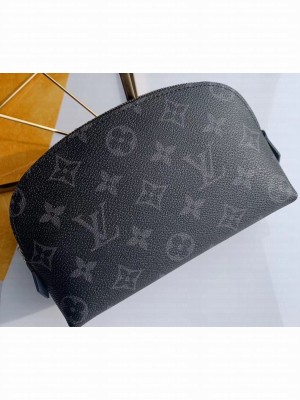 Louis Vuitton Cosmetic Pouch PM Bag Monogram Eclipse Canvas