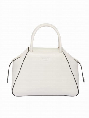 Prada Small Leather Prada Supernova Handbag 1BA366 Cream