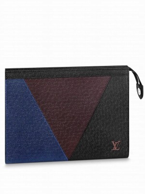 Louis Vuitton Pochette Voyage MM M30718 Black