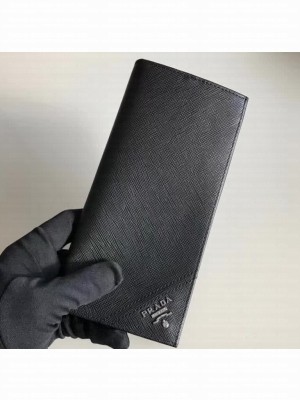 Prada Leather Men's Document Holder Wallet 2MV836 2M0836 08