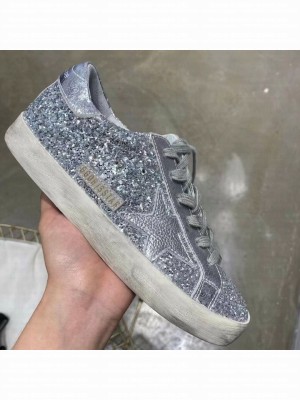 Golden Goose GGDB Sequins Sneaker Silver Spring/Summer 2021 Collection 17