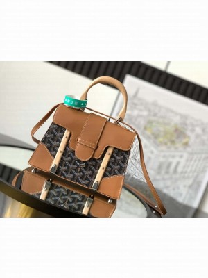 Goyard Saïgon Structuré Mini Bag Brown