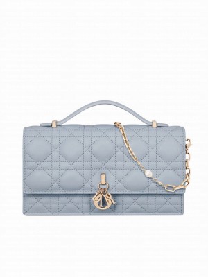 Christian Dior My Dior Top Handle bag Light Blue