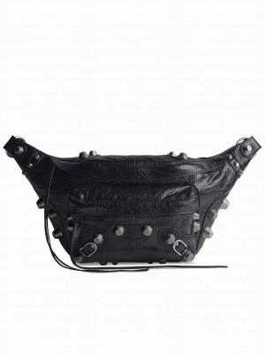 Balenciaga Le Cagole Medium Beltpack Black