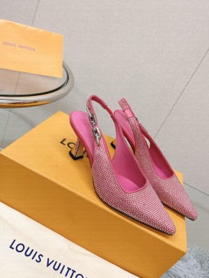 Louis Vuitton Women's 6.5cm Sparkle Slingback Pump 012