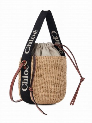 Chloe Small Woody Basket Black