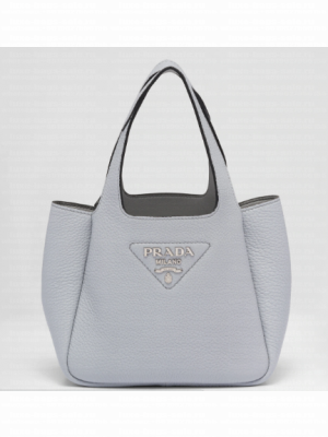 Prada Leather handbag 1BA349 light blue