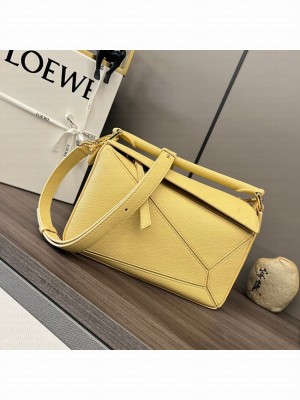 Loewe Puzzle Bag Leather 1209 yellow