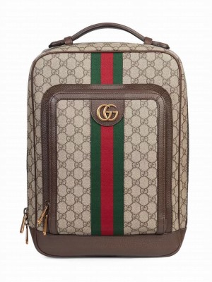 Gucci Ophidia GG Medium Backpack 745718 Dark Coffee