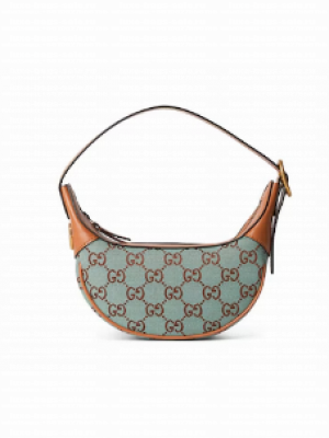 Gucci OPHIDIA SUPER MINI SHOULDER BAG 783124 Pale blue