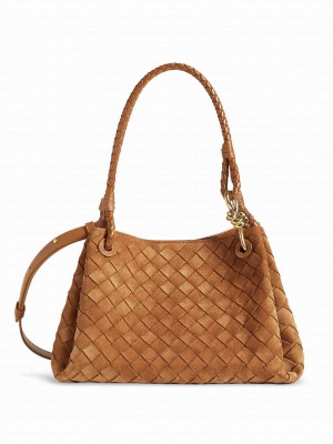 Bottega Veneta Parachute Bag 835921 Coffee