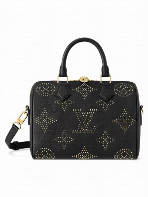 Louis Vuitton Speedy Bandouliere 25 M46736 Black