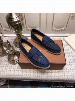 Loro Piana Summer Walk Suede Calf Skin